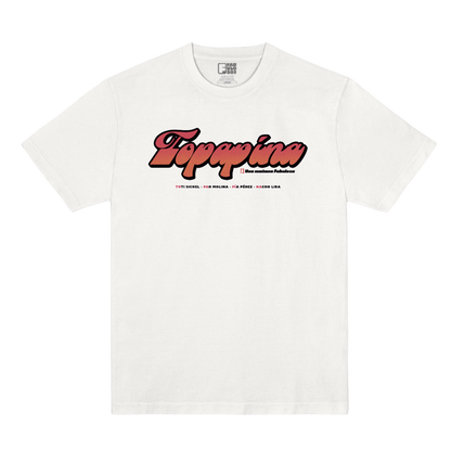 Polera Oficial Fabuloso - Topapina - Blanco