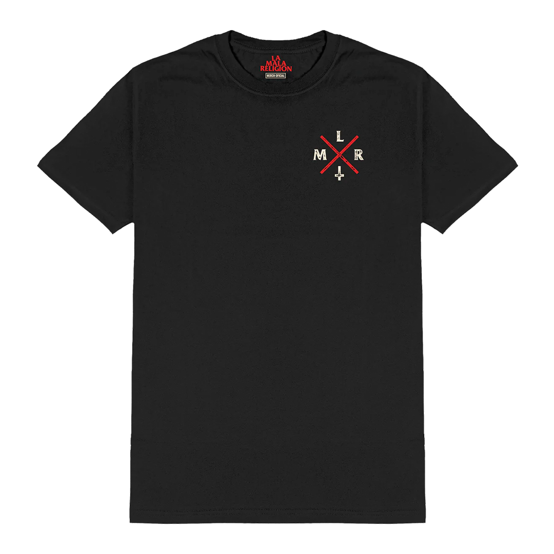 Polera Oficial La Mala Religión - Logo Negro