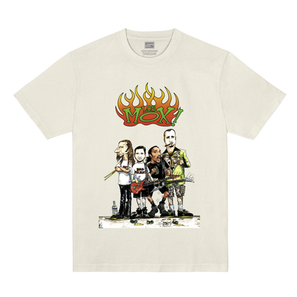 Los Mox! - Pack - Polera Se me Acumuló el Mox - Beige + Cassette