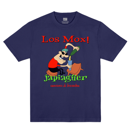 Polera Oficial Los Mox - Japiagüer - Azul Marino