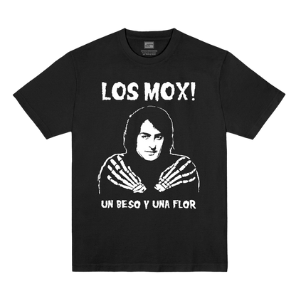Los Mox! - Pack - Polera Un Beso y una Flor - Negro + Cassette