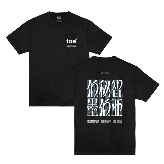 Polera Oficial Toe - Latin American Tour 2026 - Negro
