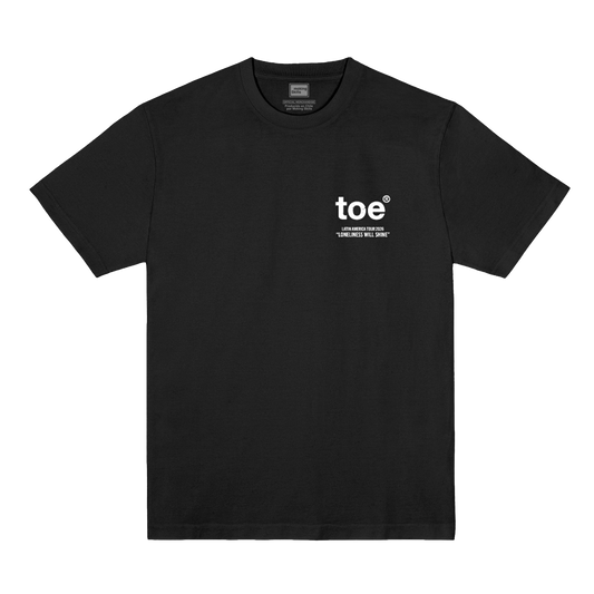 Polera Oficial Toe - Latin American Tour 2026 - Negro