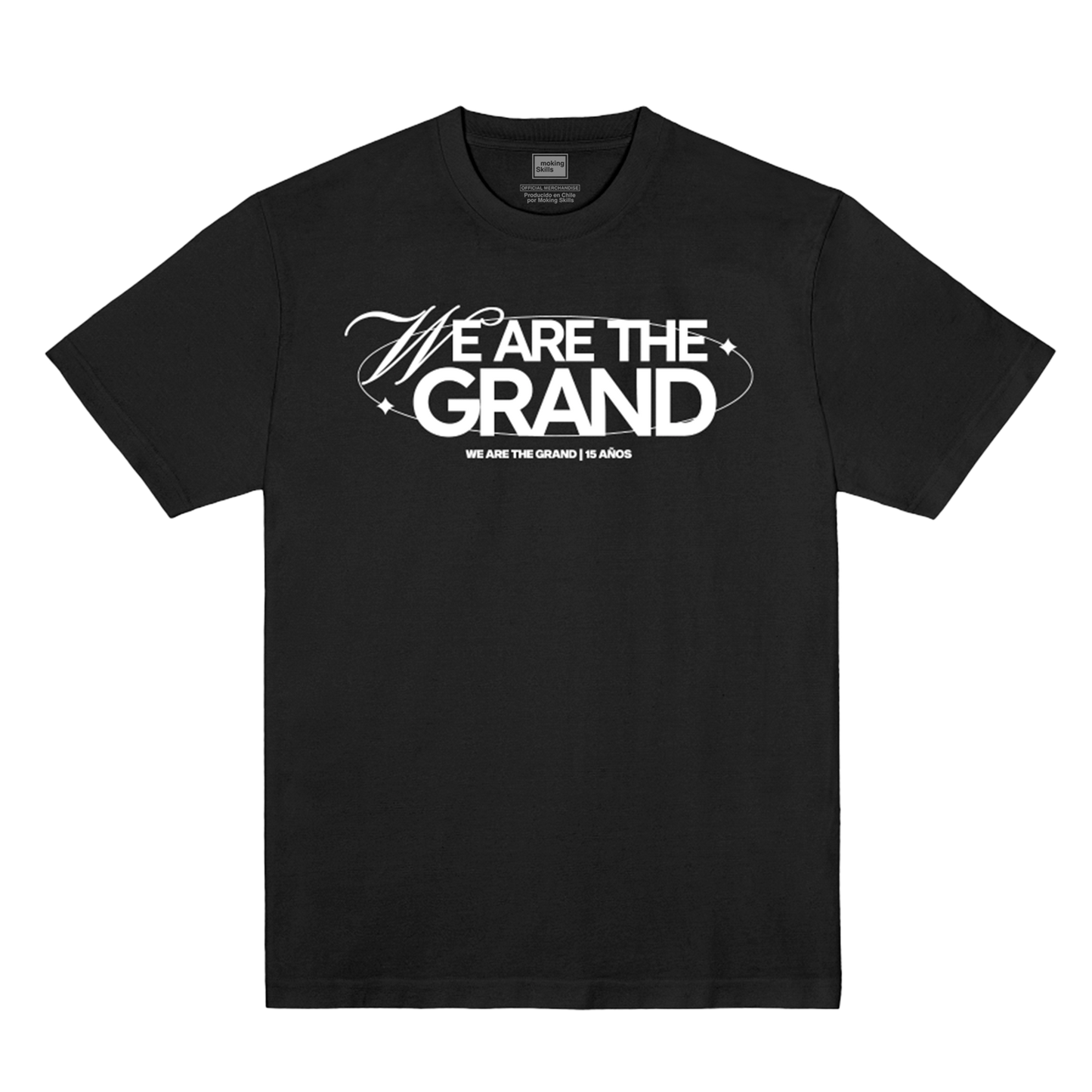 Polera We Are The Grand Oficial - Logo 2 - Negro