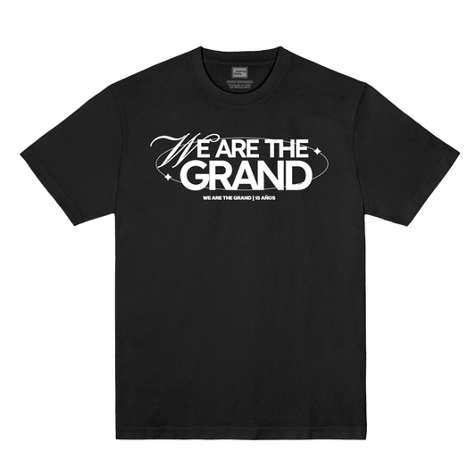 Polera We Are The Grand Oficial - Logo 2 - Negro
