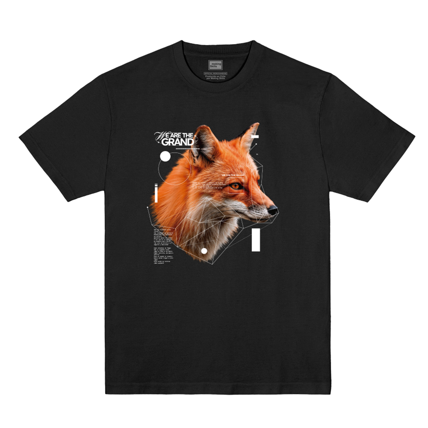 Polera We Are The Grand Oficial - Zorro - Negro