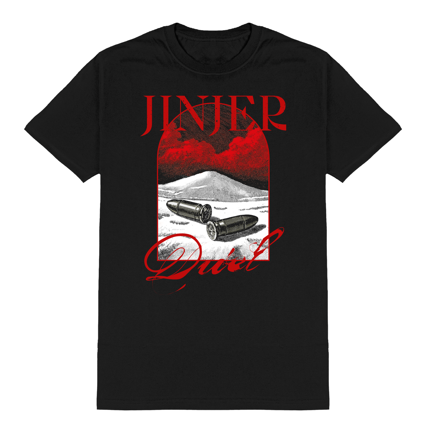 Polera Oficial Jinjer - Southamerican Tour - Negro