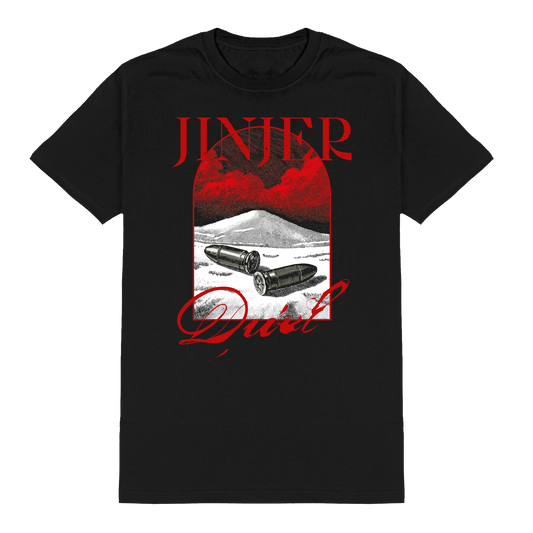 Polera Oficial Jinjer - Southamerican Tour - Negro