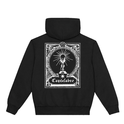 Poleron Hoodie Candelabro - Lámpara  - Negro