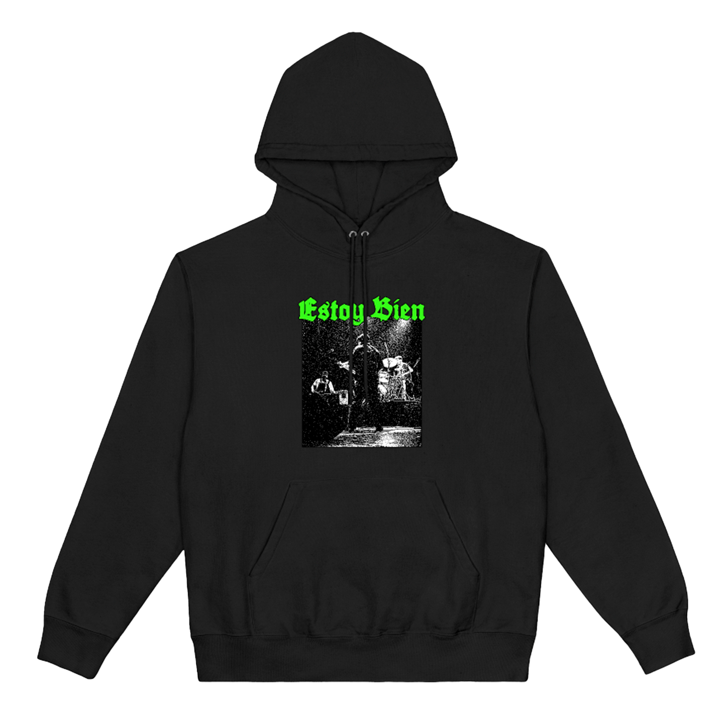 Poleron Hoodie Estoy Bien - En Vivo  - Negro