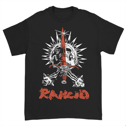 Polera Oficial - Rancid - Sword - Negra