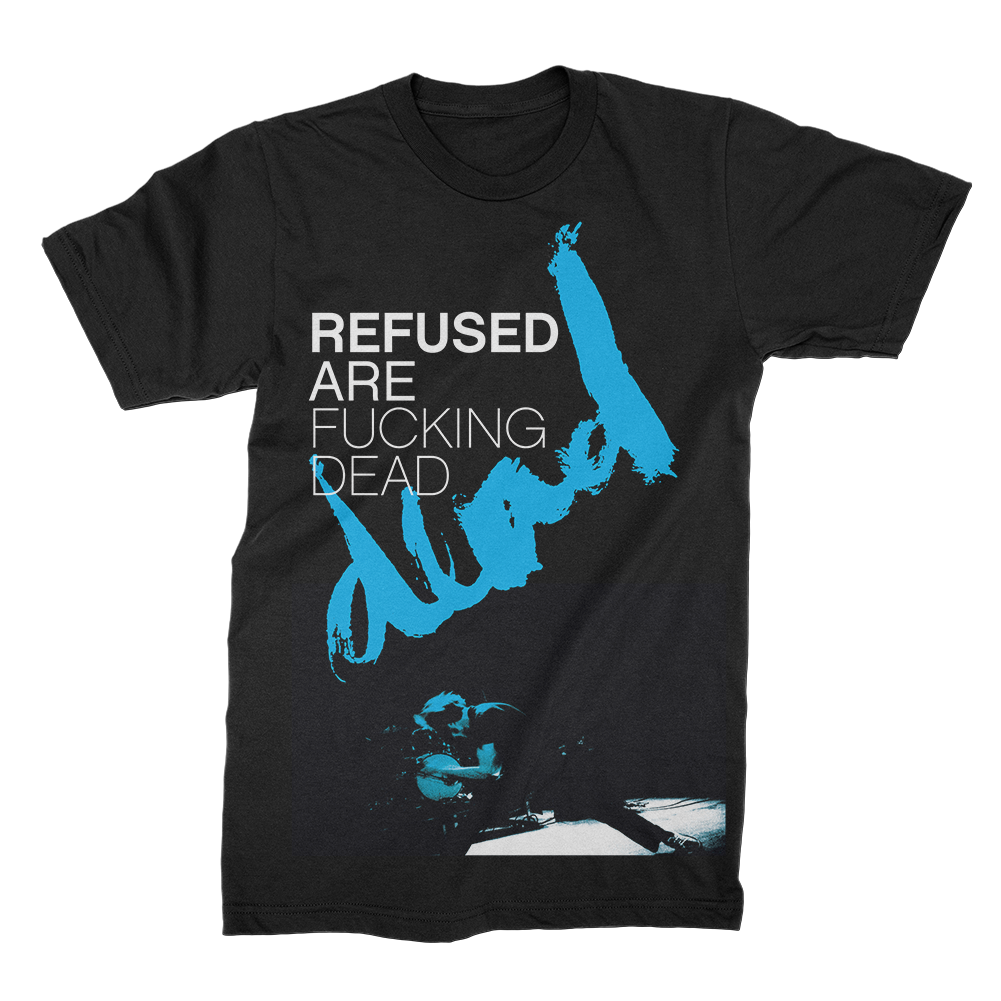 Polera Oficial Refused - Dead - Negro