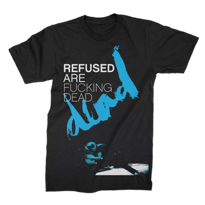Polera Oficial Refused - Dead - Negro