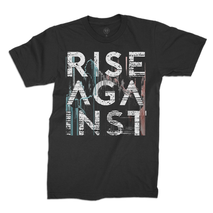 Polera Oficial Rise Against - Stacked Wolves - Negro