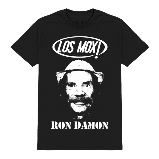 Polera Oficial Los Mox - Ron Damon - Negro