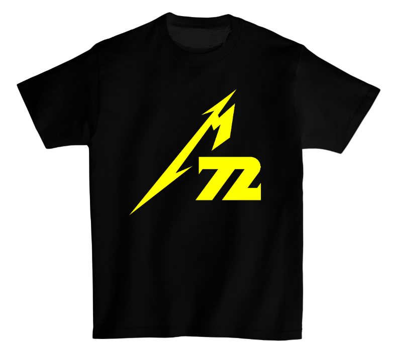 Polera Oficial Metallica - 72 Seasons Strobes - Negro