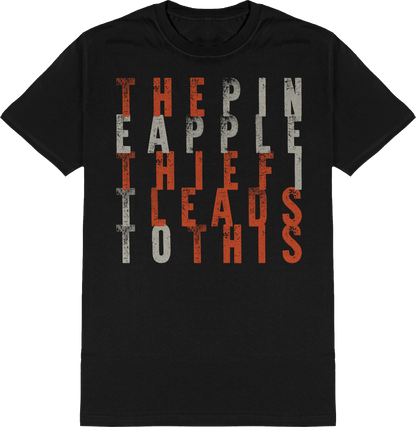 Polera Oficial The Pineapple Thief - It Leads to This - Negro