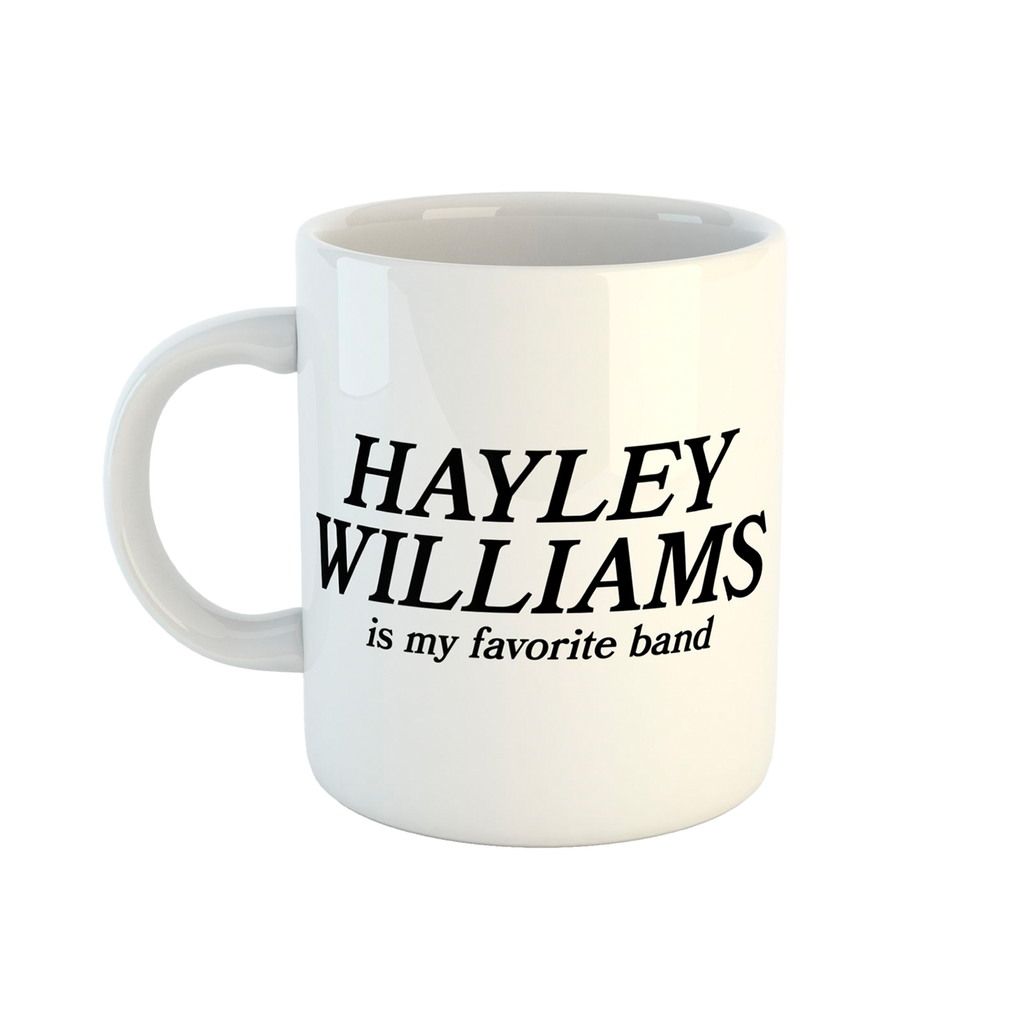 ‍Tazón Oficial Hayley Williams - Is My Favorite Band - Blanco (100% off)