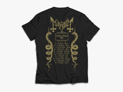 Polera Oficial - Mayhem - Daemon - Negra