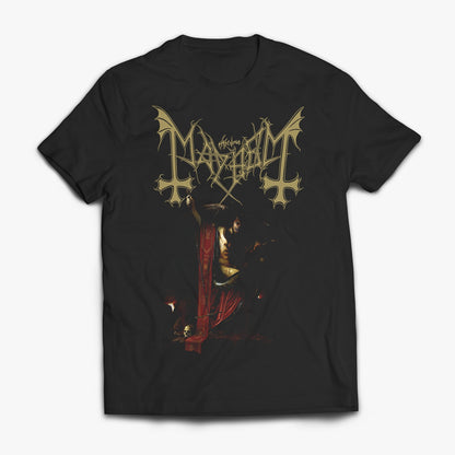 Polera Oficial - Mayhem - Daemon - Negra