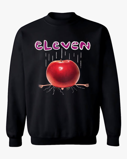 Poleron Crewneck Oficial - Alain Johannes - Eleven - Thunk - Negro