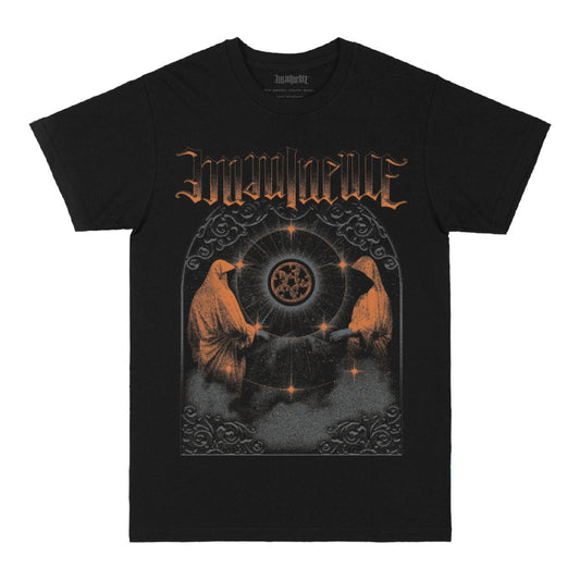 Polera Oficial Imminence - The Black Tour Latam - Negro