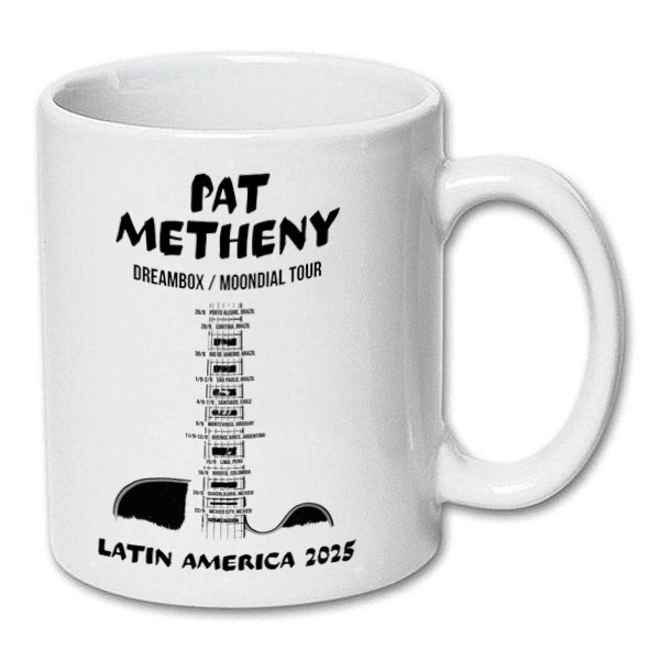 ‍Tazón Oficial Pat Metheny - Latin America - Blanco (100% off)