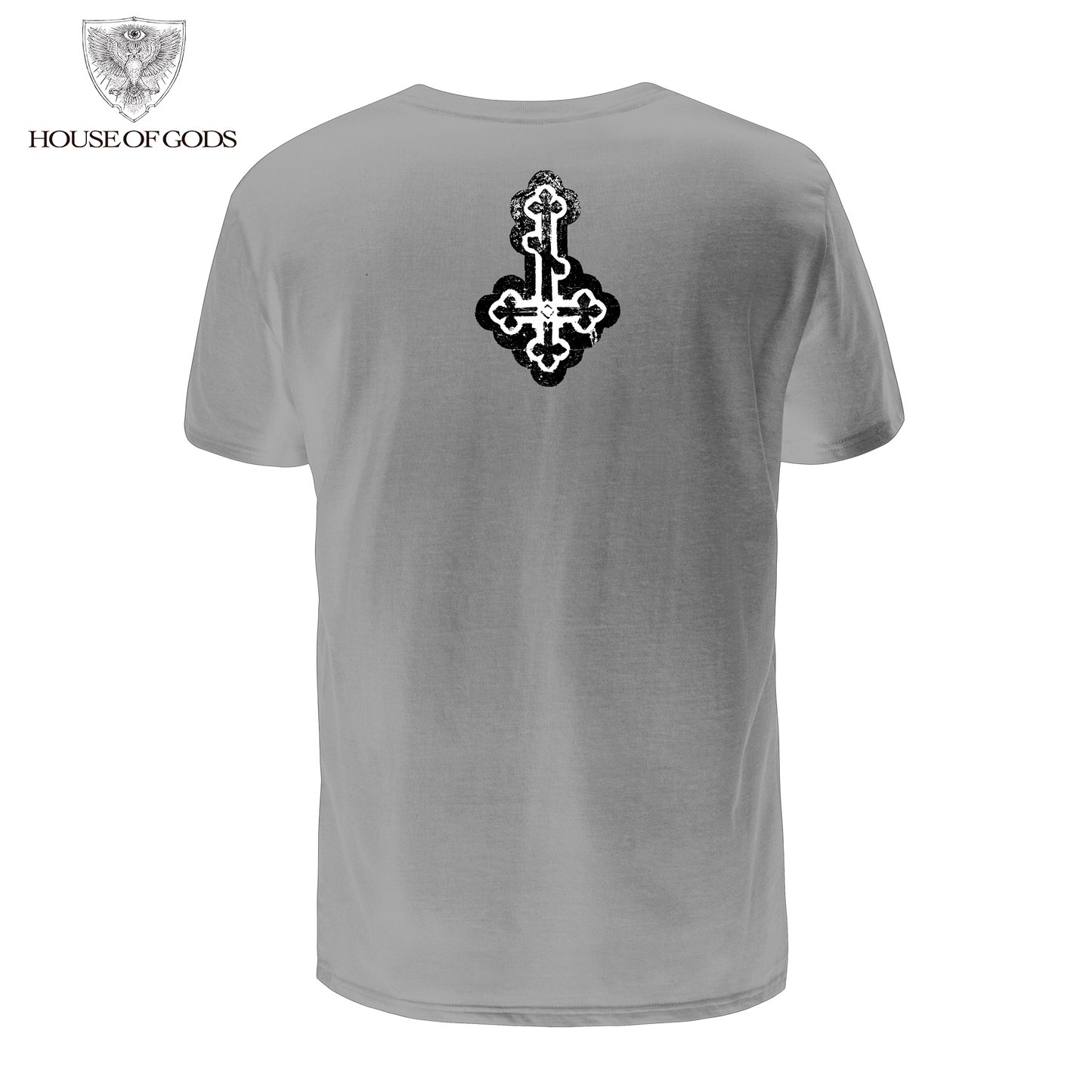 Polera Oficial Batushka - Bialoczarna - Gris