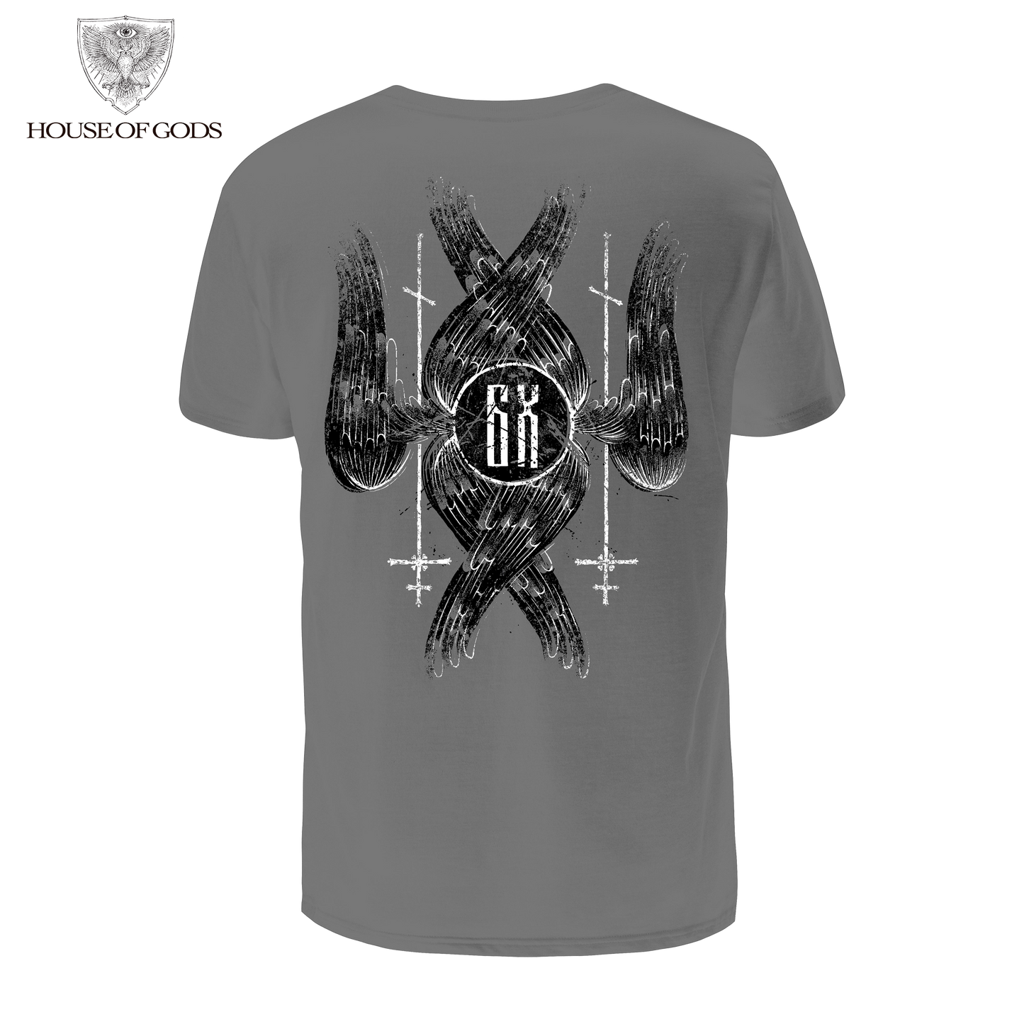 Polera Oficial Batushka - Blogoslaw - Gris