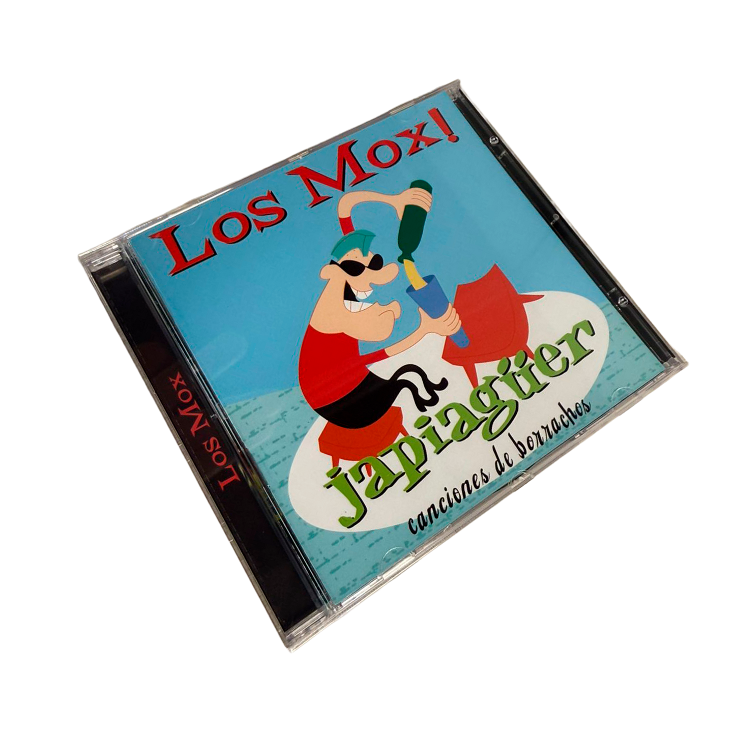 Los Mox! - Pack - Polera Japiagüer - Azul Marino + CD Japiagüer