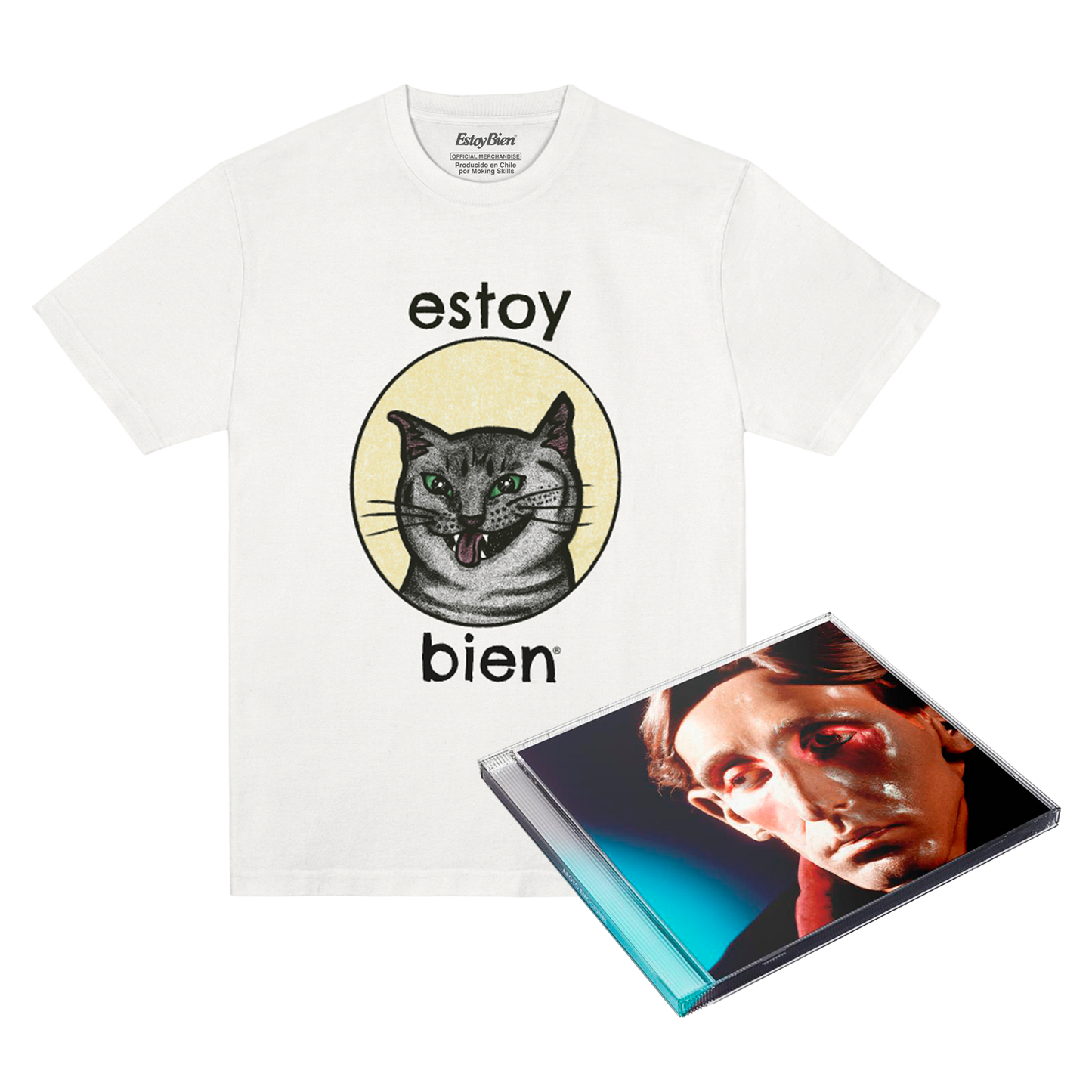 Estoy Bien - Pack - Polera Gato + CD Apoyo Emocional