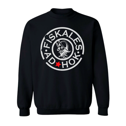 Poleron Oficial Crewneck Fiskales Ad-Hok - Logo - Negro