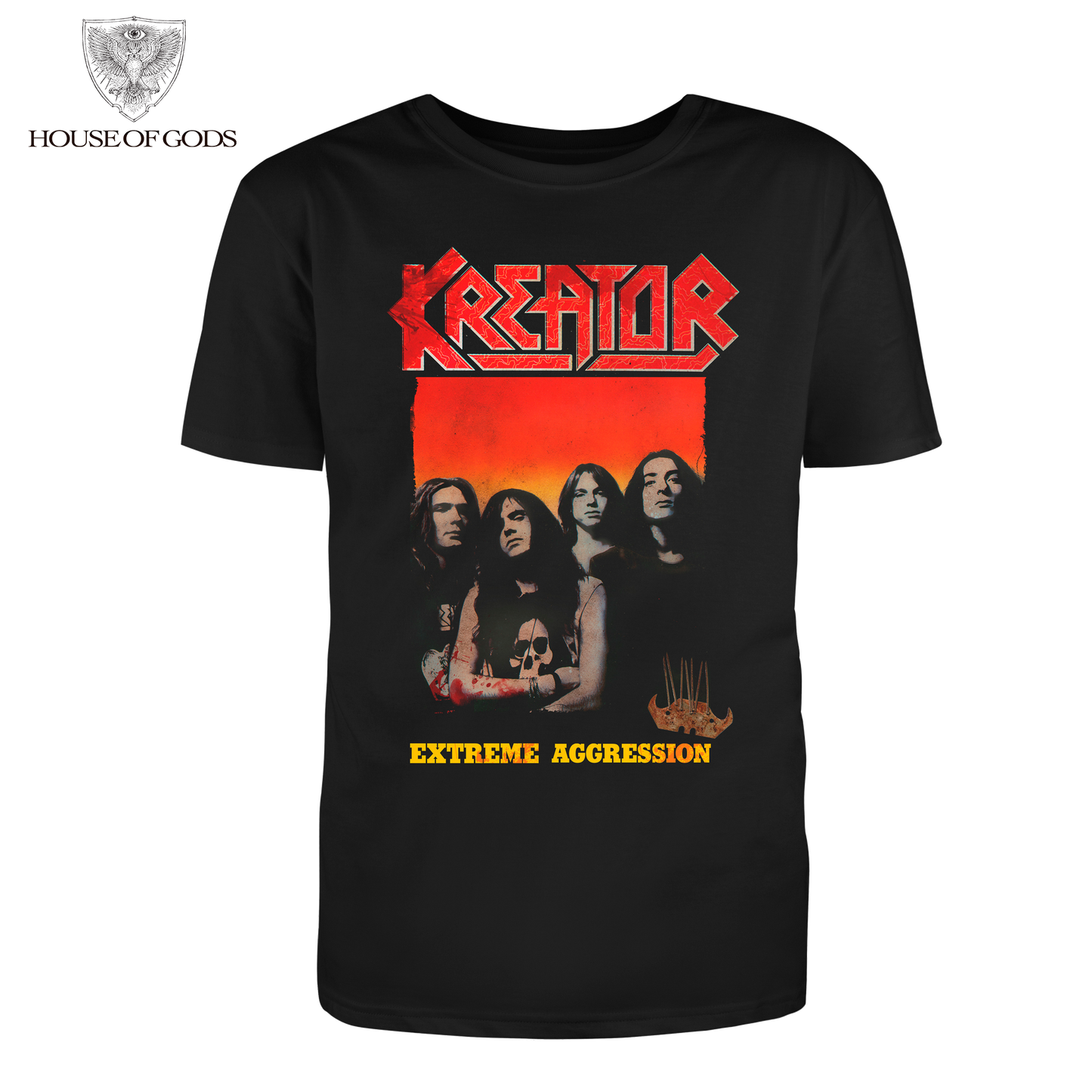 Polera Oficial Kreator - Extreme Aggression - Negro