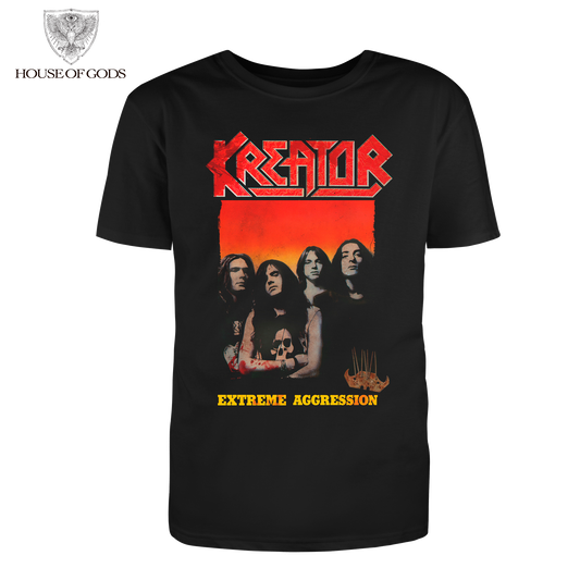 Polera Oficial Kreator - Extreme Aggression - Negro