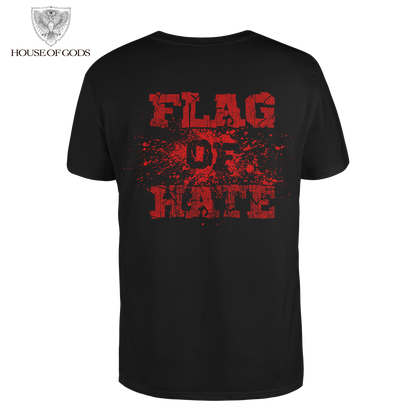 Polera Oficial Kreator - Flag of Hate - Negro