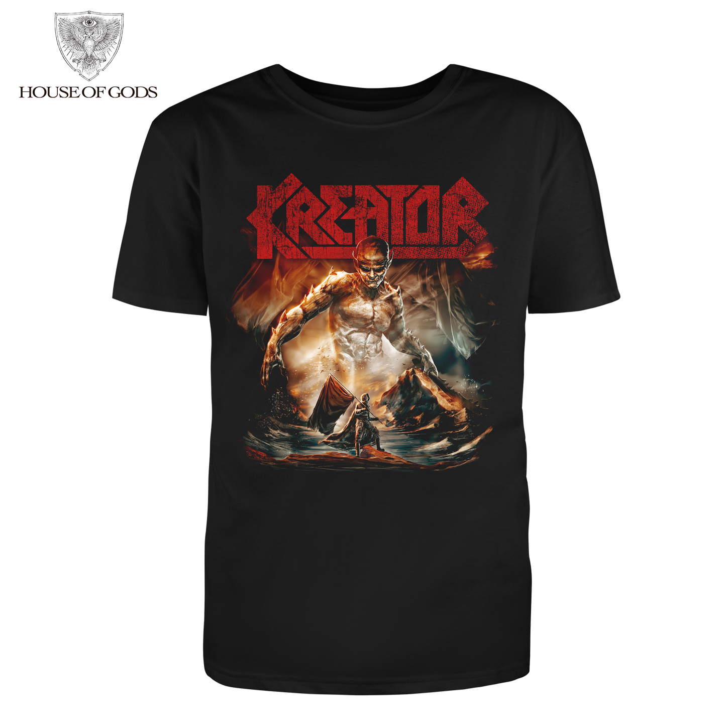 Polera Oficial Kreator - Flag of Hate - Negro