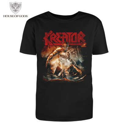 Polera Oficial Kreator - Flag of Hate - Negro