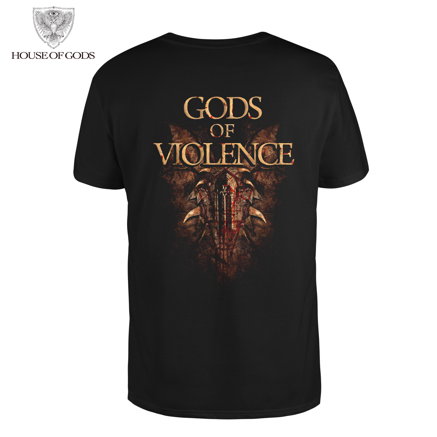 Polera Oficial Kreator - Gods of Violence - Negro