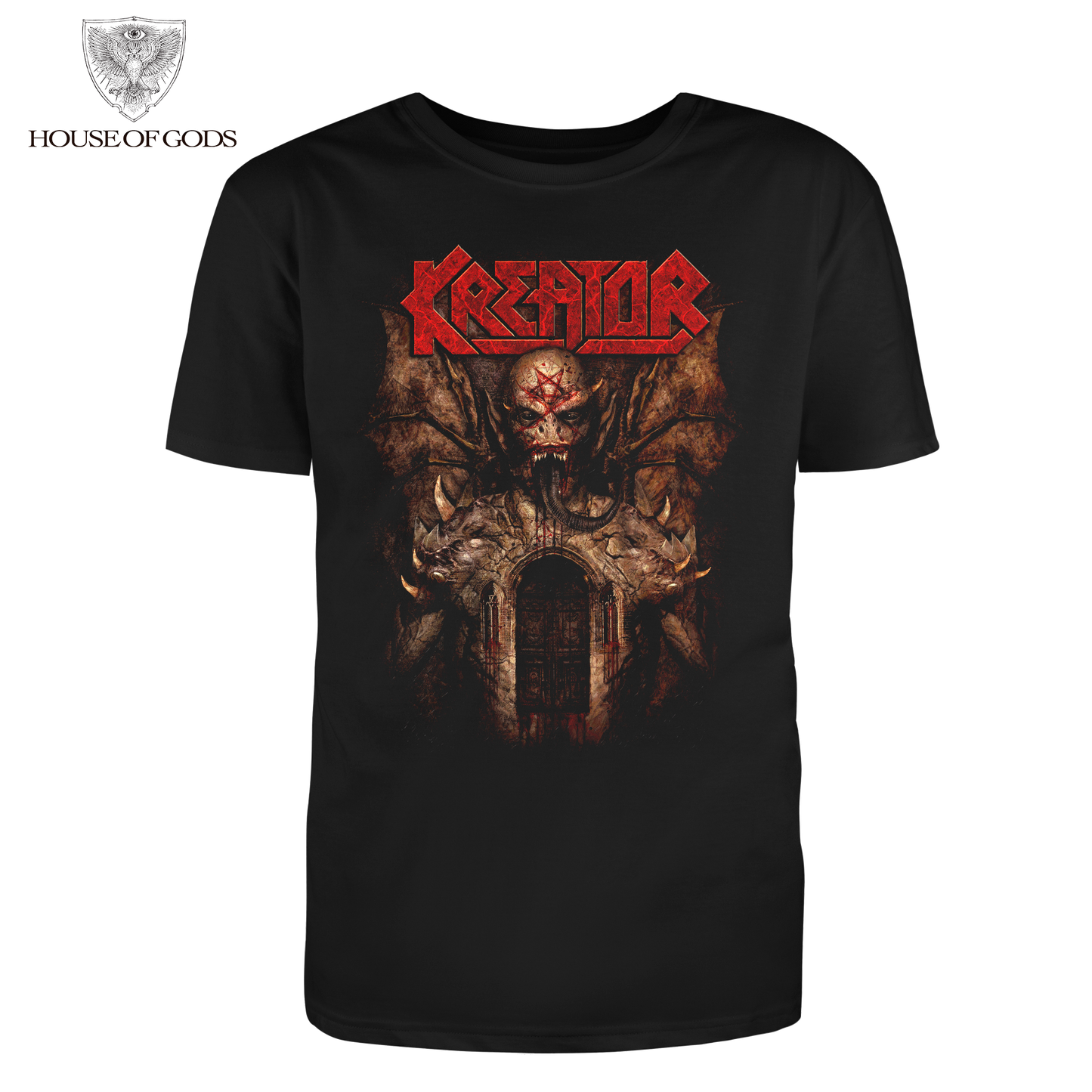 Polera Oficial Kreator - Gods of Violence - Negro