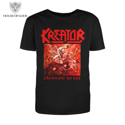 Polera Oficial Kreator - Pleasure to Kill - Negro