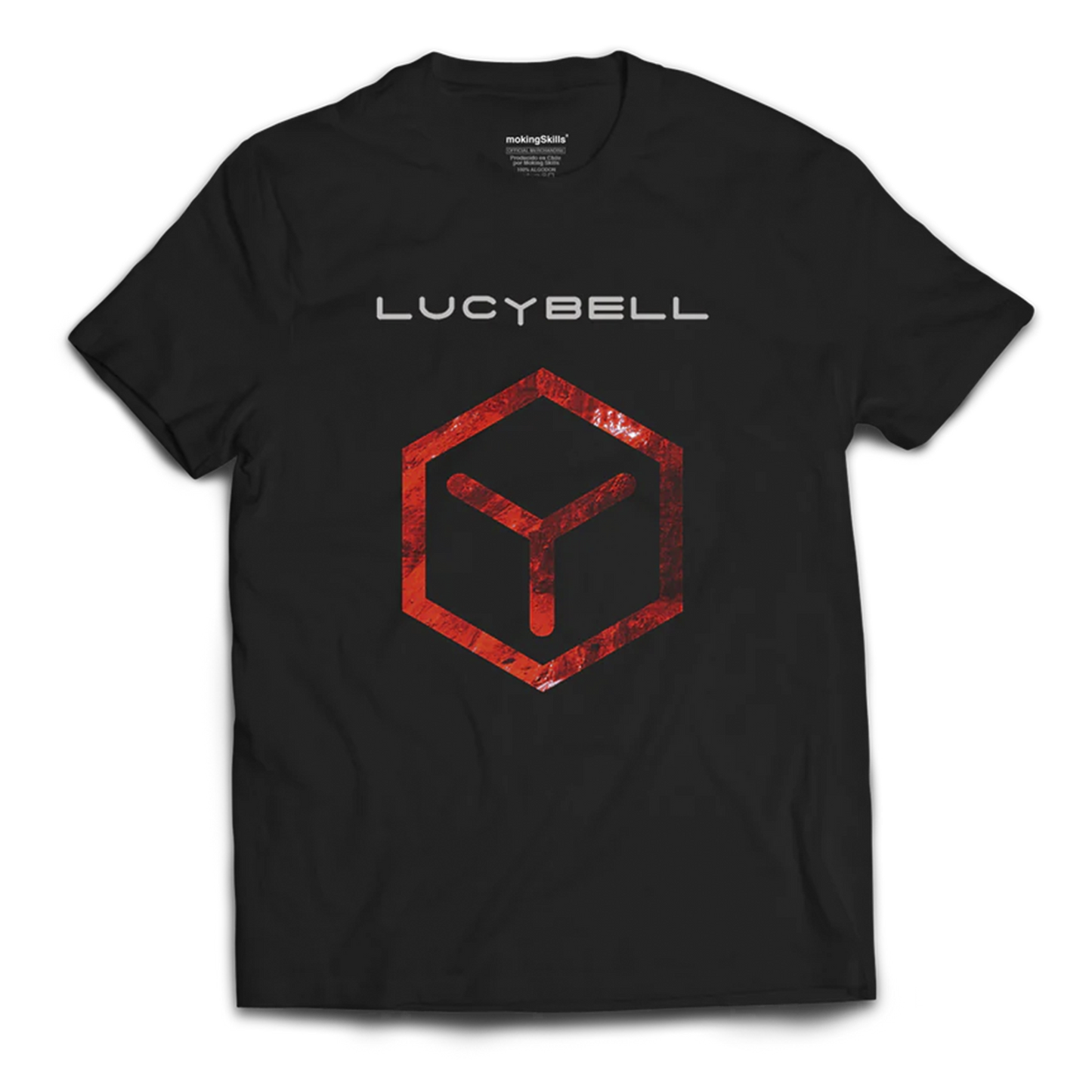 Polera Oficial Lucybell - Comiendo Fuego - Negro