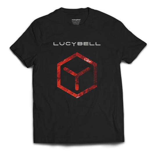 Polera Oficial Lucybell - Comiendo Fuego - Negro