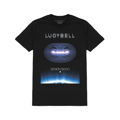 Polera Oficial Lucybell - Sesión 3000 - Negro