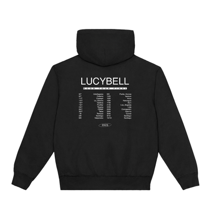 Poleron Hoodie Lucybell - Angel  - Negro