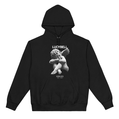 Poleron Hoodie Lucybell - Angel  - Negro