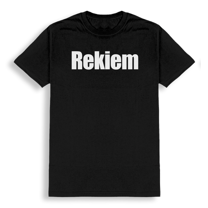 Polera Oficial Rekiem - Logo - Negro