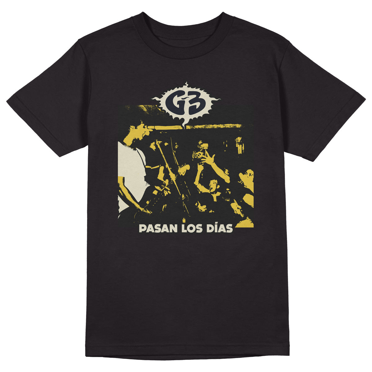 Polera Oficial G-3 - Pasan los Días - Negro