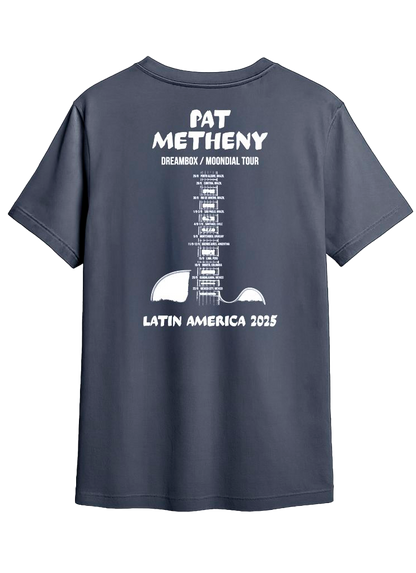 Polera Oficial Pat Metheny - Dreambox/Moondial Tour - Gris