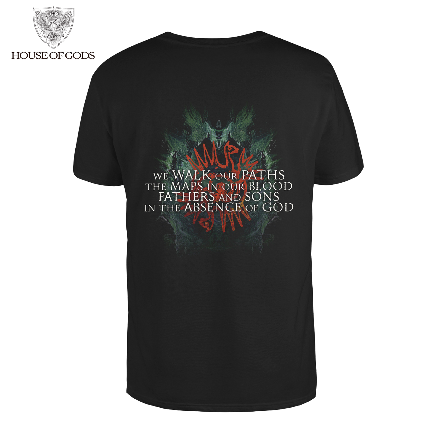 Polera Oficial Borknagar - Fall - Negro