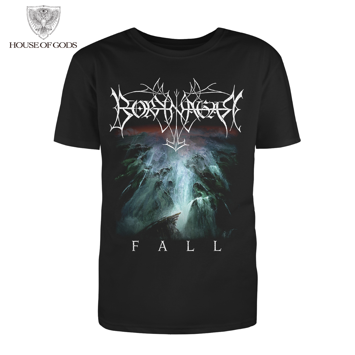 Polera Oficial Borknagar - Fall - Negro